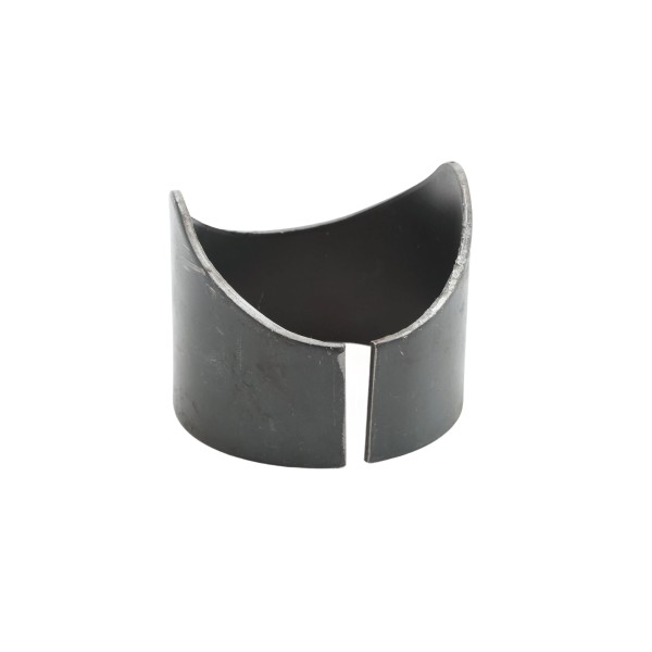 2 7/8" x 3 1/2" Pipe Pal Weld On Continuous Fence Pipe Saddle | Raw Steel