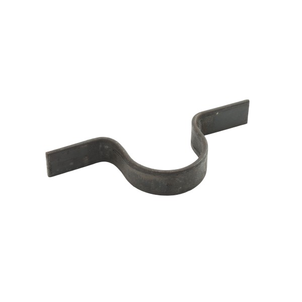 2 1/2" (2 3/8" OD) x 1" Weld On Pipe Strap | 6 Gauge | Raw Steel