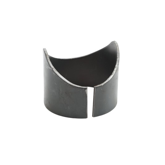 2 3/8" x 3 1/2" Pipe Pal Weld On Continuous Fence Pipe Saddle | Raw Steel