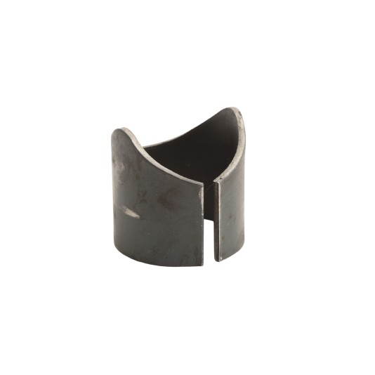 1 5/8" x 1 5/8" Pipe Pal Weld On Continuous Fence Pipe Saddle | Raw Steel