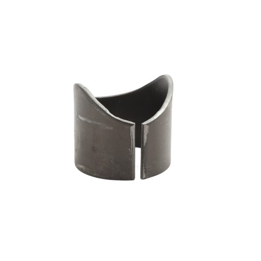 1 7/8" x 1 7/8" Pipe Pal Weld On Continuous Fence Pipe Saddle | Raw Steel