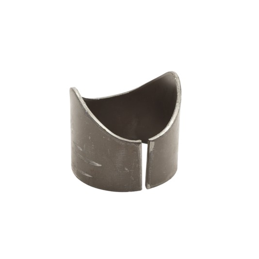 2 3/8" x 2 3/8" Pipe Pal Weld On Continuous Fence Pipe Saddle | Raw Steel