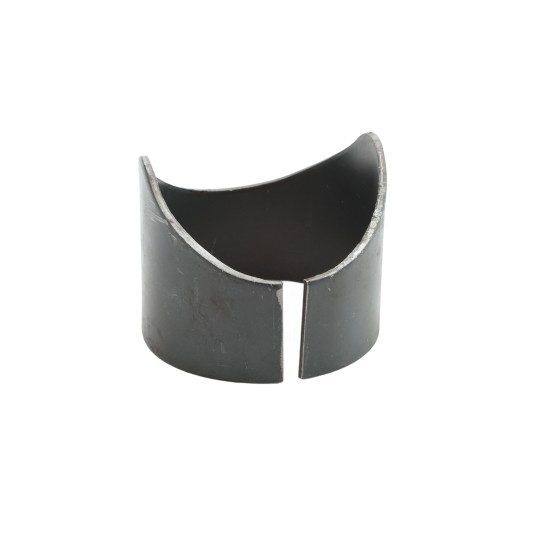 2 7/8" x 2 7/8" Pipe Pal Weld On Continuous Fence Pipe Saddle | Raw Steel