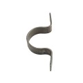 3" (2 7/8" OD) x 1 1/4" Bolt On Pipe Strap with 3/8" Holes | 6 Gauge | Raw Steel