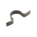 3" (2 7/8" OD) x 1 1/4" Bolt On Pipe Strap with 3/8" Holes | 6 Gauge | Raw Steel