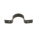 3" (2 7/8" OD) x 1 1/4" Bolt On Pipe Strap with 3/8" Holes | 6 Gauge | Raw Steel