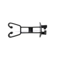 Electric Fence Insulator for Fence Fabric or 1 3/4" to 2 1/8" Width U-Posts | 25 Pack | Black