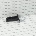 Electric Fence Insulator for Posts, Top Rails, Tube Gates, and Corral Panels with Installation Hardware | 25 Pack | Black