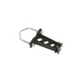 Electric Fence Insulator for Posts, Top Rails, Tube Gates, and Corral Panels with Installation Hardware | 25 Pack | Black