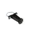 Electric Fence Insulator for Posts, Top Rails, Tube Gates, and Corral Panels with Installation Hardware | 25 Pack | Black