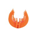 Lockjawz 30' Universal T-Post Insulator for Continuous Fence | 25 Pack | Orange