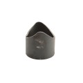 1 5/8" x 1 5/8" Pipe Pal Weld On Continuous Fence Pipe Saddle | Raw Steel