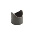 1 5/8" x 1 5/8" Pipe Pal Weld On Continuous Fence Pipe Saddle | Raw Steel