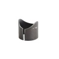 1 7/8" x 1 7/8" Pipe Pal Weld On Continuous Fence Pipe Saddle | Raw Steel