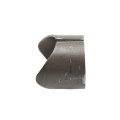 2 3/8" x 2 3/8" Pipe Pal Weld On Continuous Fence Pipe Saddle | Raw Steel