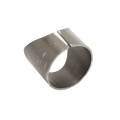 2 3/8" x 2 3/8" Pipe Pal Weld On Continuous Fence Pipe Saddle | Raw Steel