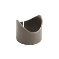 2 3/8" x 2 3/8" Pipe Pal Weld On Continuous Fence Pipe Saddle | Raw Steel