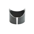 2 7/8" x 2 7/8" Pipe Pal Weld On Continuous Fence Pipe Saddle | Raw Steel