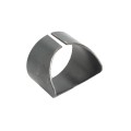 2 7/8" x 2 7/8" Pipe Pal Weld On Continuous Fence Pipe Saddle | Raw Steel