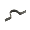2 1/2" (2 3/8" OD) x 1" Weld On Pipe Strap | 6 Gauge | Raw Steel