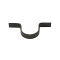 3" (2 7/8" OD) x 1" Weld On Pipe Strap | 6 Gauge | Raw Steel