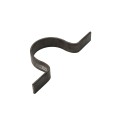 3" (2 7/8" OD) x 1" Weld On Pipe Strap | 6 Gauge | Raw Steel