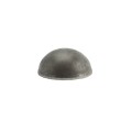 3 3/8" OD Weld On Domed Post Cap - Mild Steel Raw