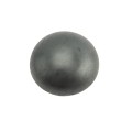3 1/2" OD Weld On Domed Post Cap with Beveled Edge | Mild Raw Steel