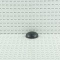 3 1/2" OD Weld On Domed Post Cap with Beveled Edge | Mild Raw Steel