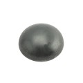3 1/2" OD Weld On Domed Post Cap with Beveled Edge | Mild Raw Steel