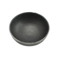 4 1/2" OD Weld On Domed Post Cap with Beveled Edge | Mild Raw Steel